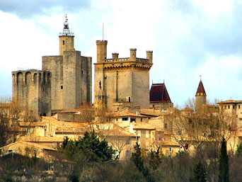 Four of the 5 towers of Uzes